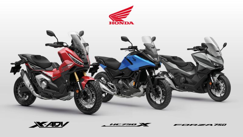 X-ADV, Forza 750 y NC750X: las superventas de Honda estrenan imagen en 2027