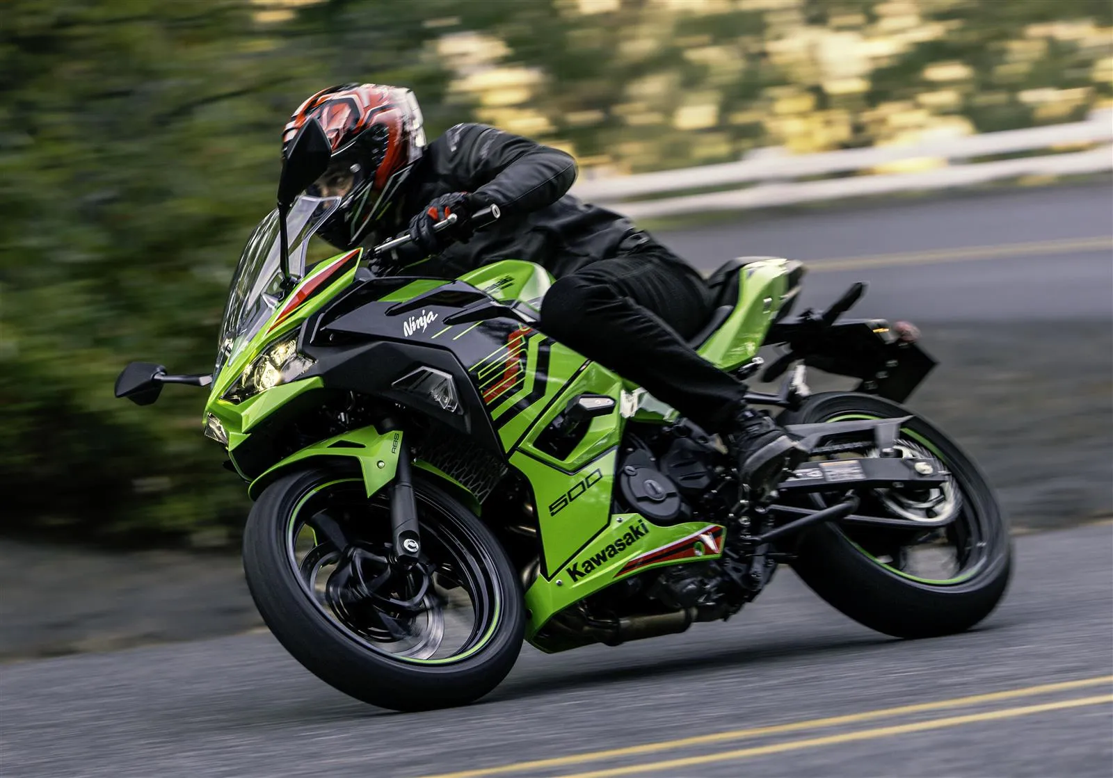 kawasaki 500 SE verde