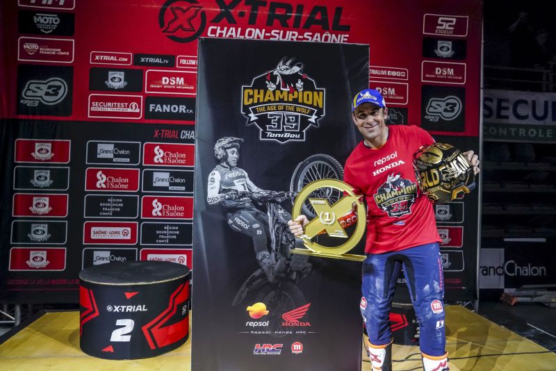 Toni Bou conquista su 39º título mundial y agranda su leyenda en Francia