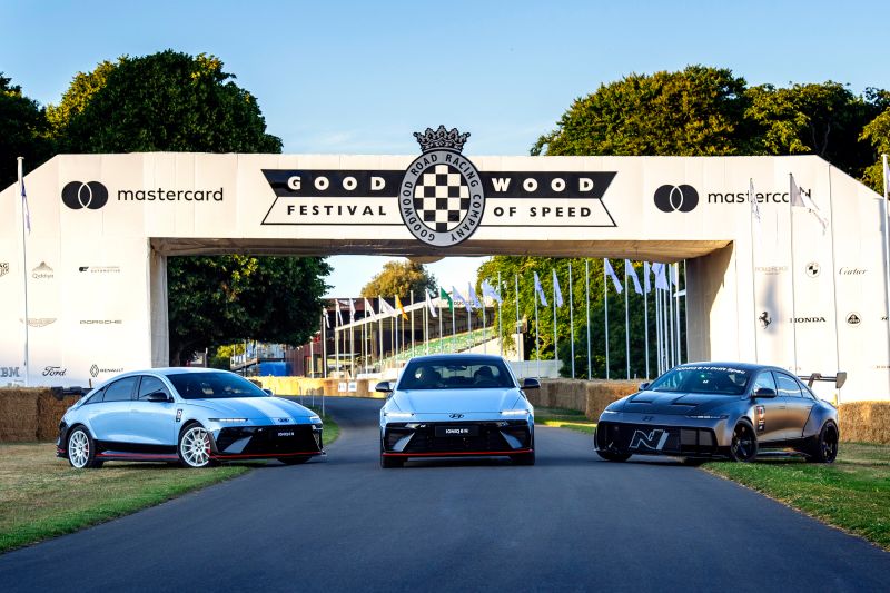 El Hyundai IONIQ 6 N debuta por todo lo alto en Goodwood