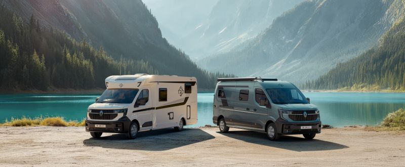 Renault y Ahorn Camp lanzan una nueva gama de autocaravanas y furgonetas camperizadas
