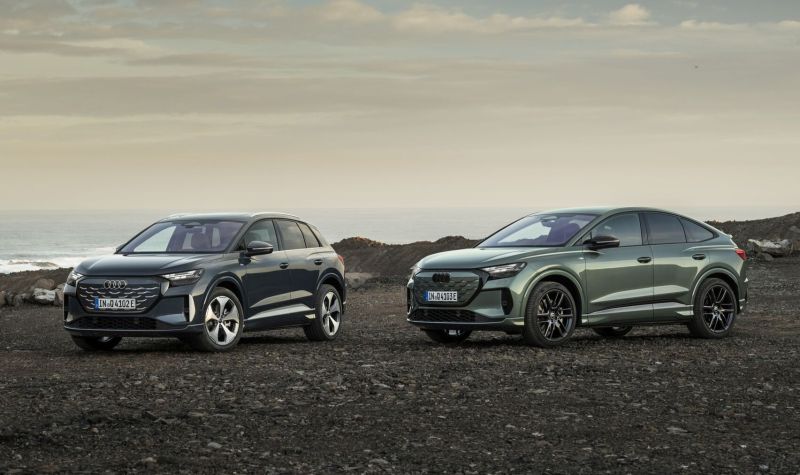 El Audi Q4 e-tron se actualiza: más autonomía, carga bidireccional y un interior digital más avanzado