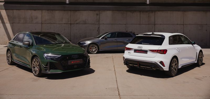 Canarias recibe tres exclusivos Audi RS 3 competition limited