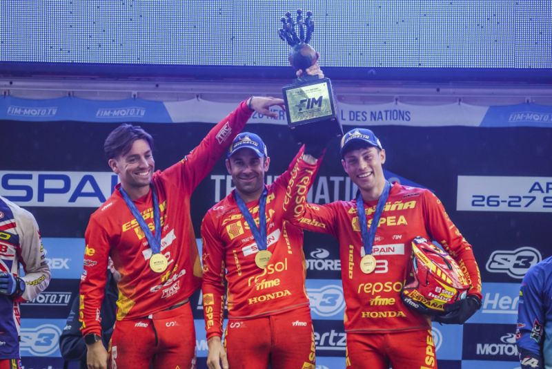 España vuelve a reinar en el Trial de las Naciones: Bou y Marcelli amplían la leyenda