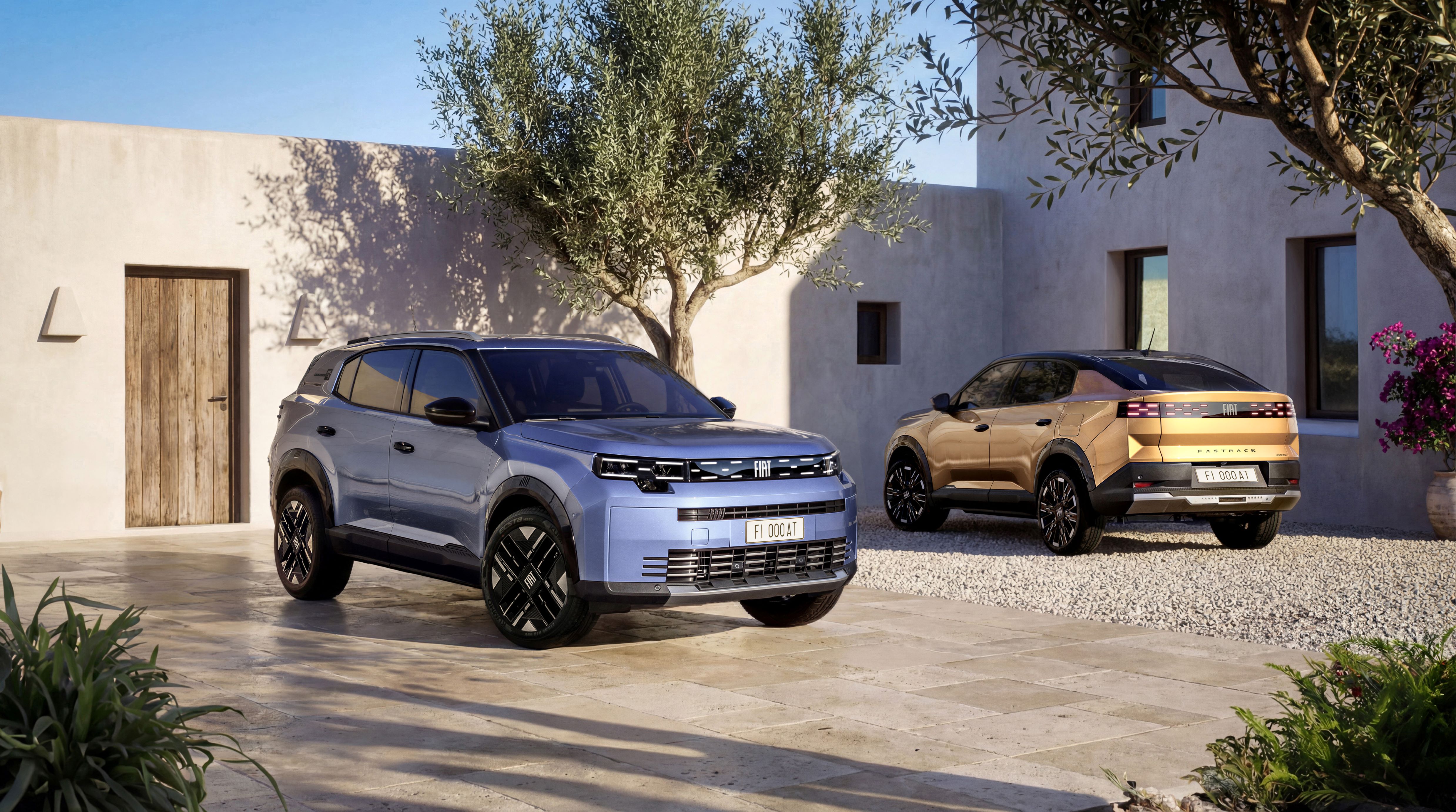 FIAT Grizzly y Grizzly Fastback: así serán los nuevos SUV globales con versiones eléctricas que llegarán en 2026