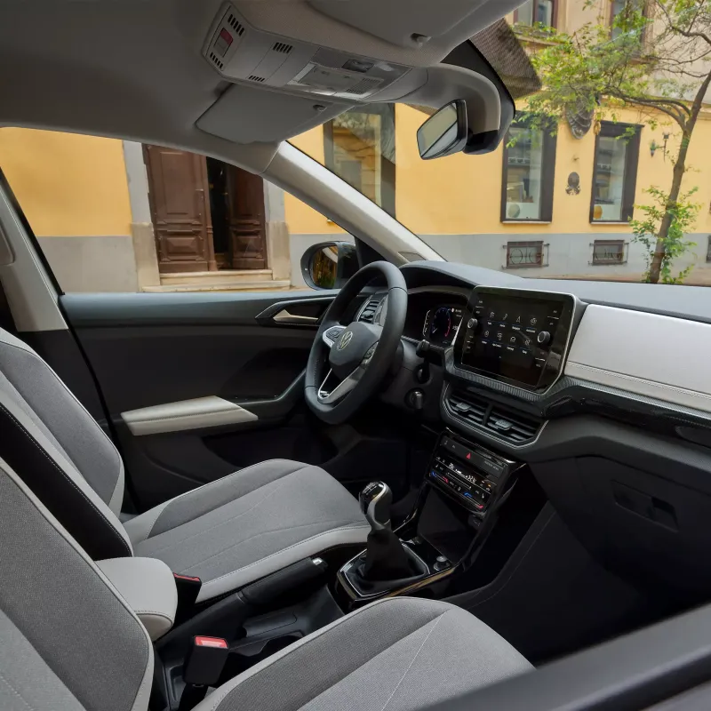 Interior y salpicadero T-Cross