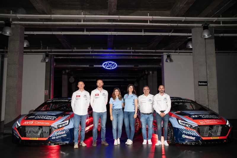 Hyundai Canarias Motorsport apuesta fuerte por el CCRA 2025 con Alexey Lukyanuk y Fernando Cruz